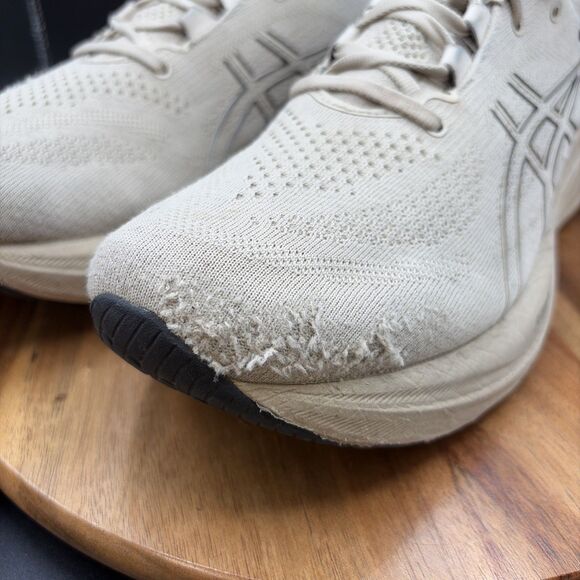 Asics Gel-Nimbus 26 Men’s Size 9 Running Shoes Beige Sneakers 1011B794